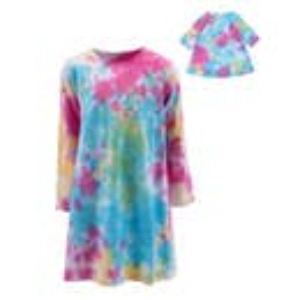 Girl and Doll Cotton Dress